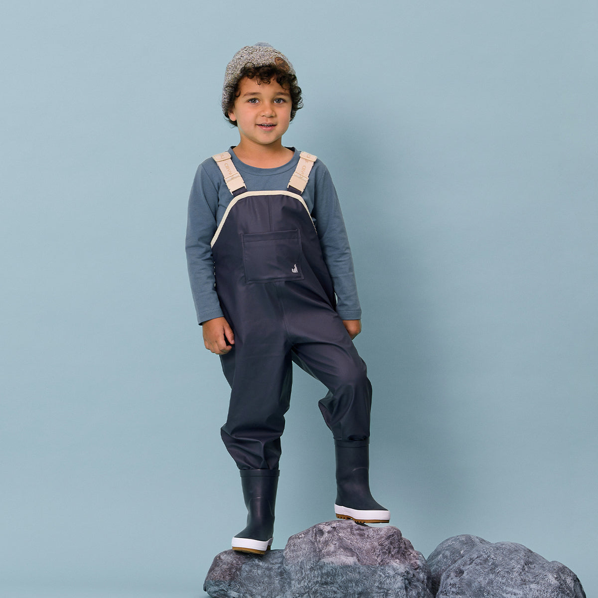 Crywolf Rain Overalls - Indigo