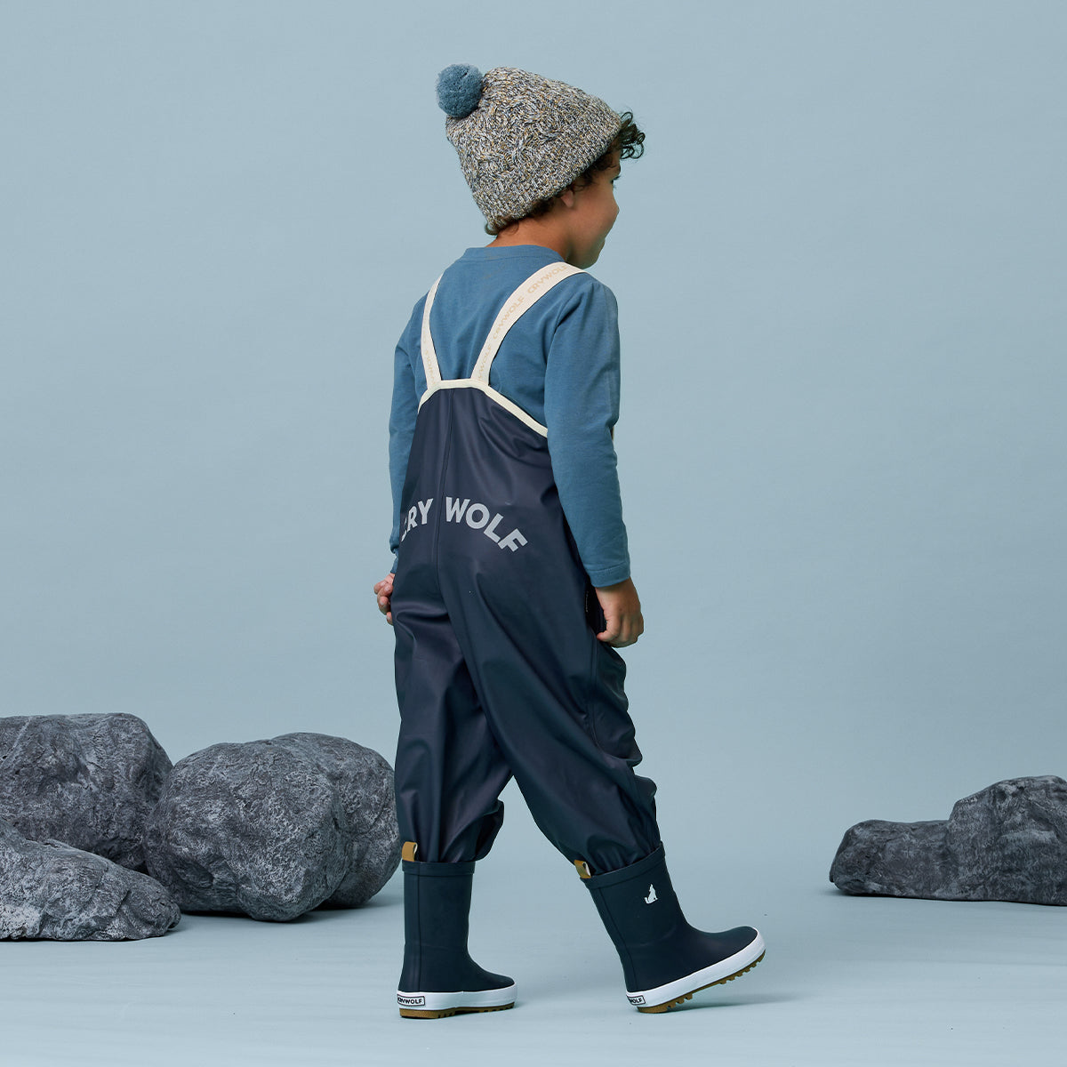 Crywolf Rain Overalls - Indigo
