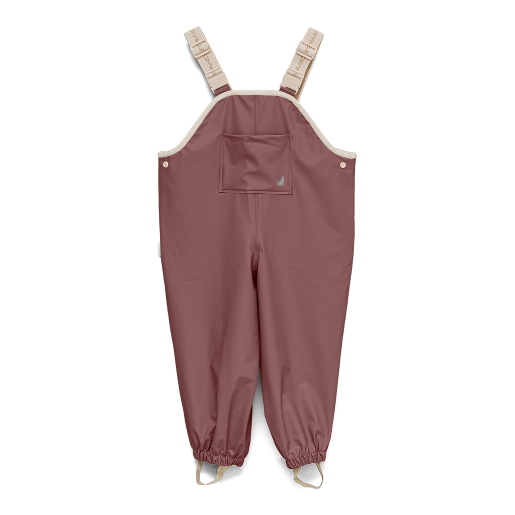 Crywolf Rain Overalls - Mauve