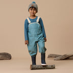 Rain Overalls - Stone Blue