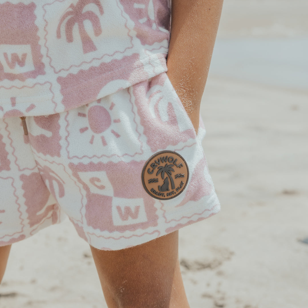 Crywolf Resort Set -  Blush Check