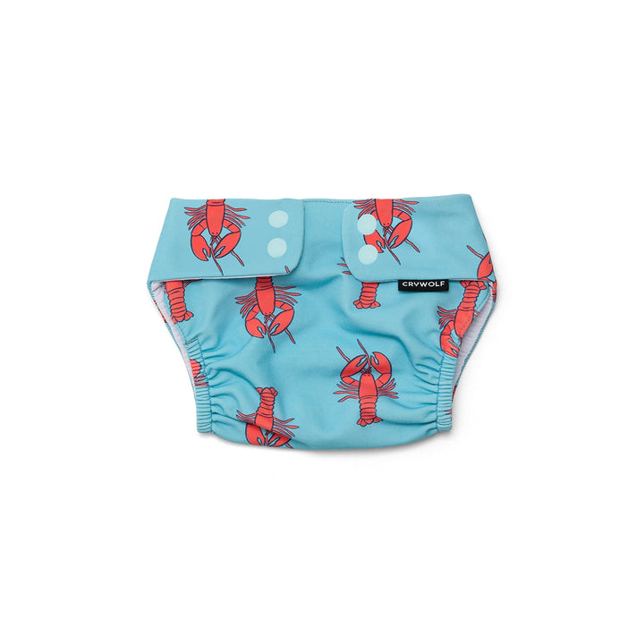 Crywolf Reusable Swim Nappy - Little Lobsters