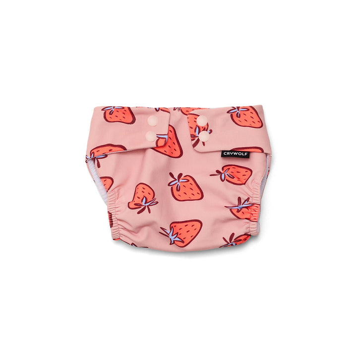Crywolf Reusable Swim Nappy - Strawberry Splash