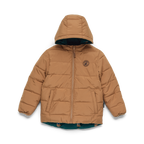 Reversible Eco Puffer - Tan Wolf