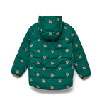 Reversible Eco Puffer - Tan Wolf