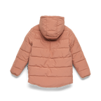 Crywolf Reversible Eco Puffer - Terracotta Wolf