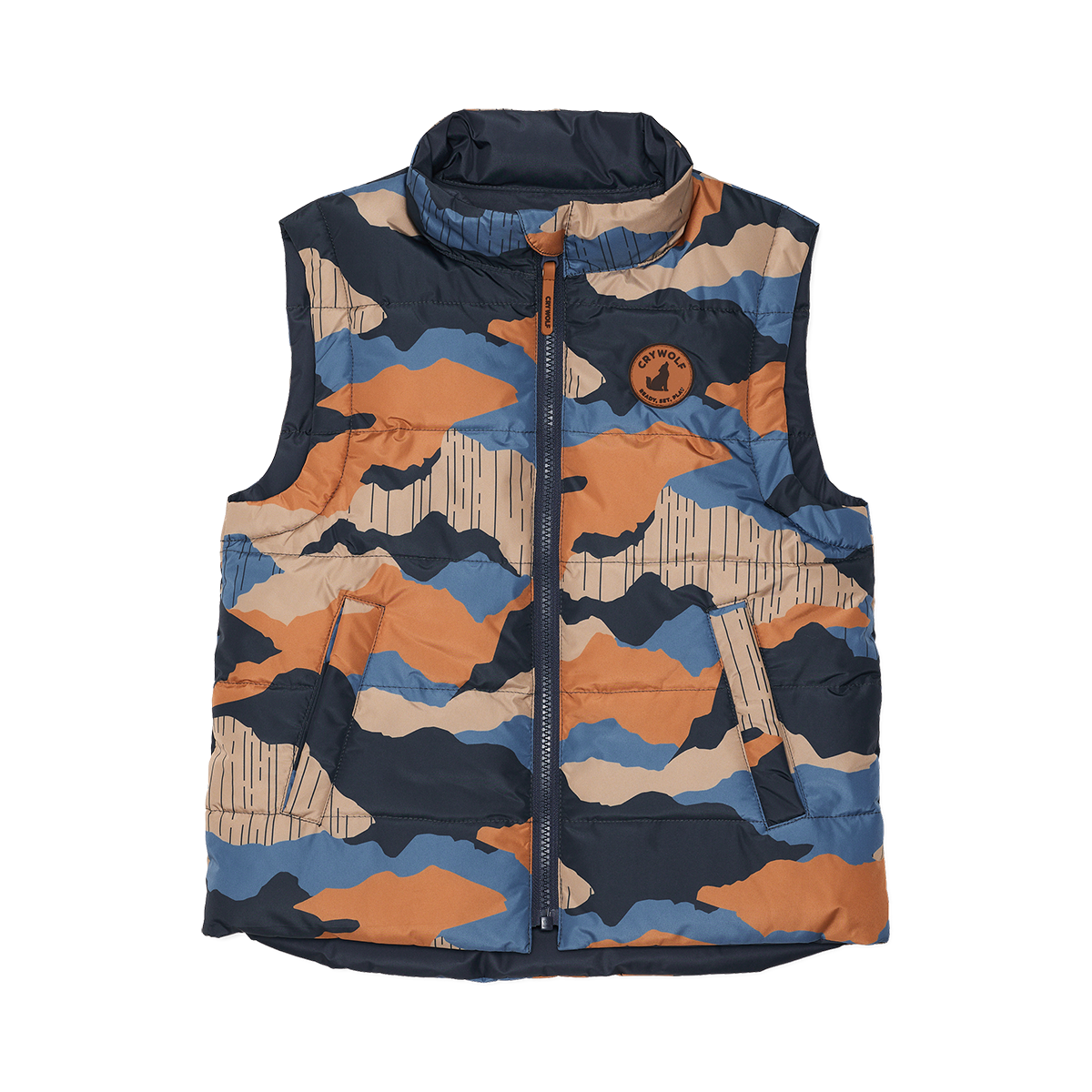 Crywolf Reversible Vest - Camo Mountain