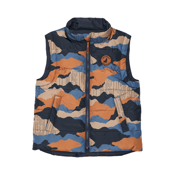 Crywolf Reversible Vest - Camo Mountain