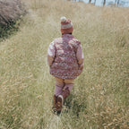 Reversible Vest - Rosewood Floral