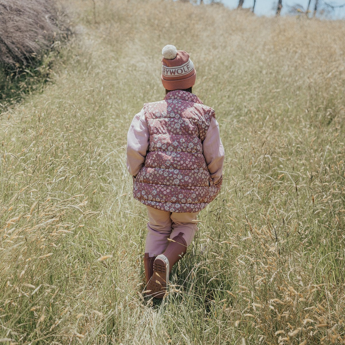 Reversible Vest - Rosewood Floral