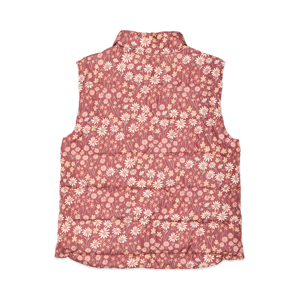 Reversible Vest - Rosewood Floral