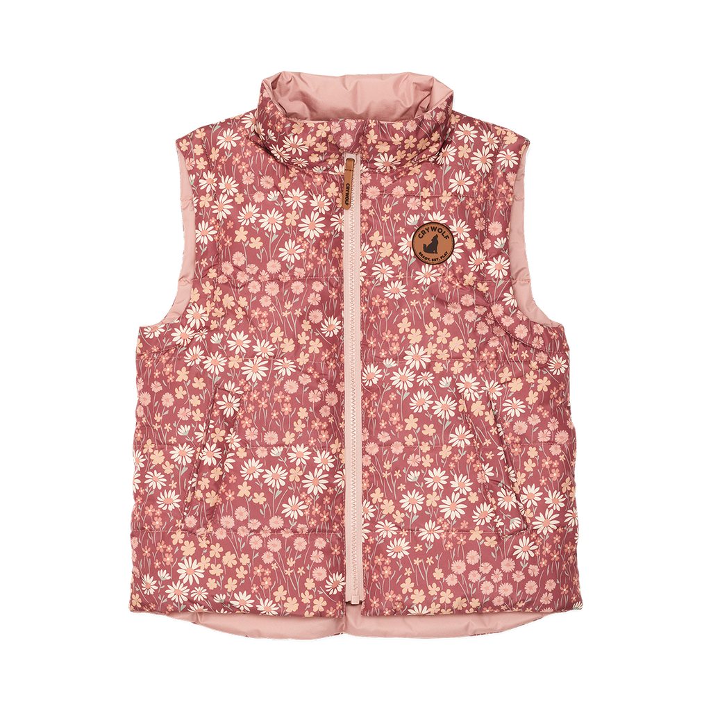 Reversible Vest - Rosewood Floral