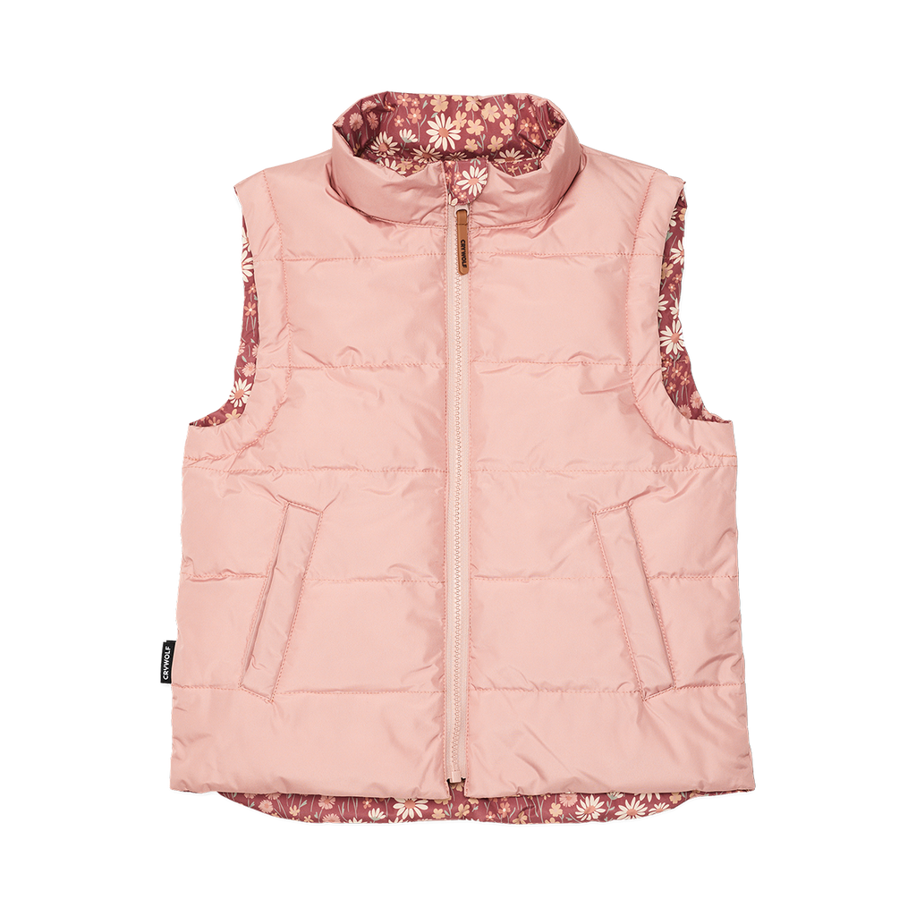 Reversible Vest - Rosewood Floral