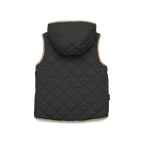 Reversible Yeti Vest - Black/Camel