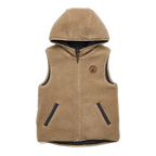 Reversible Yeti Vest - Black/Camel