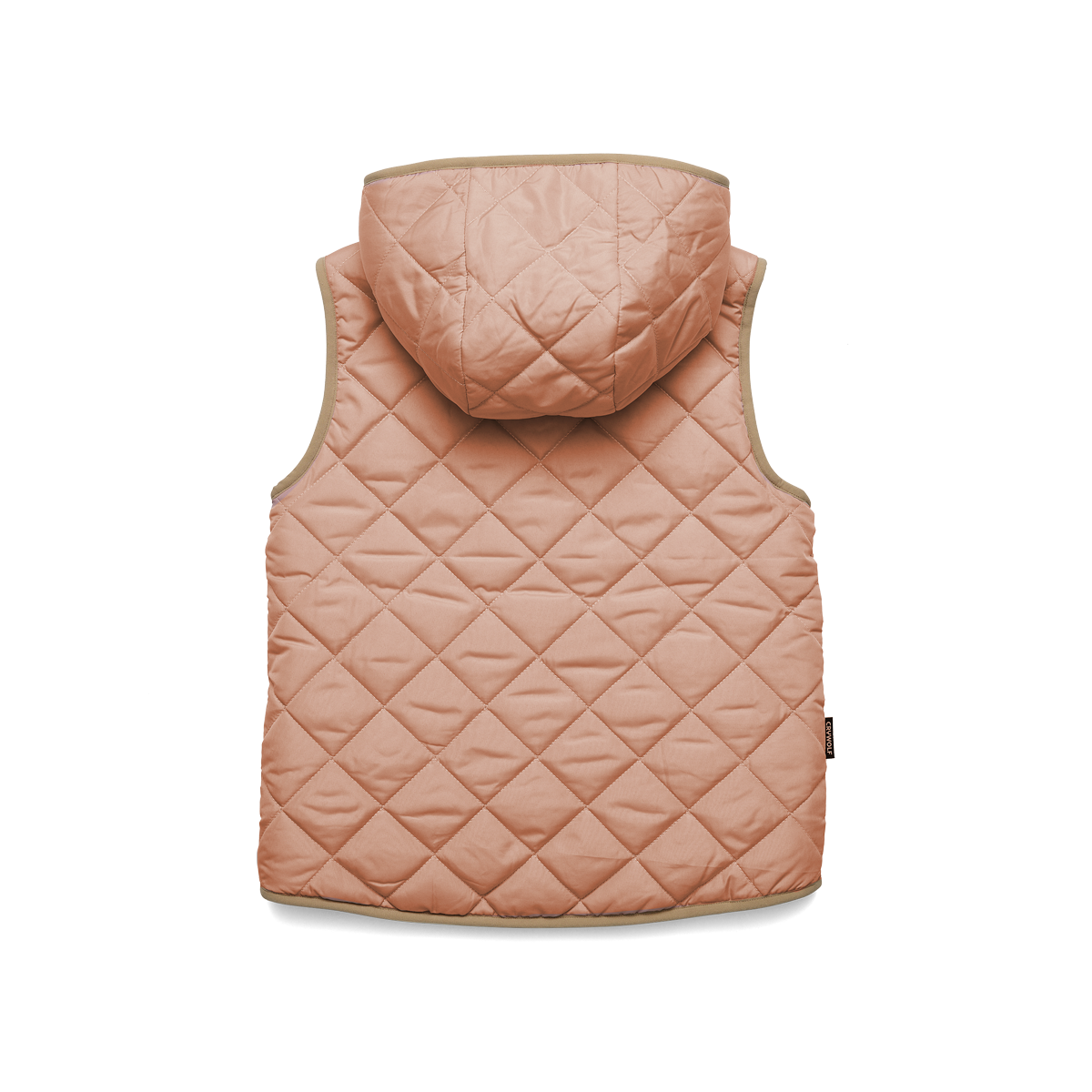 Crywolf Reversible Yeti Vest - Terracotta/Camel