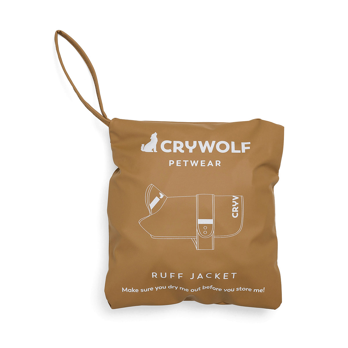 Crywolf Ruff Jacket - Tan