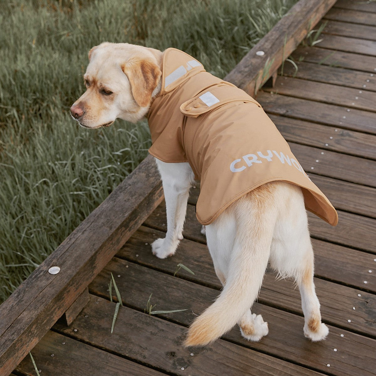 Crywolf Ruff Jacket - Tan