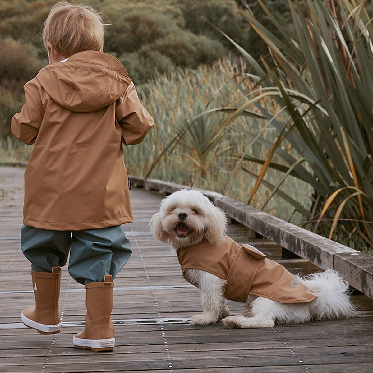Crywolf Ruff Jacket - Tan