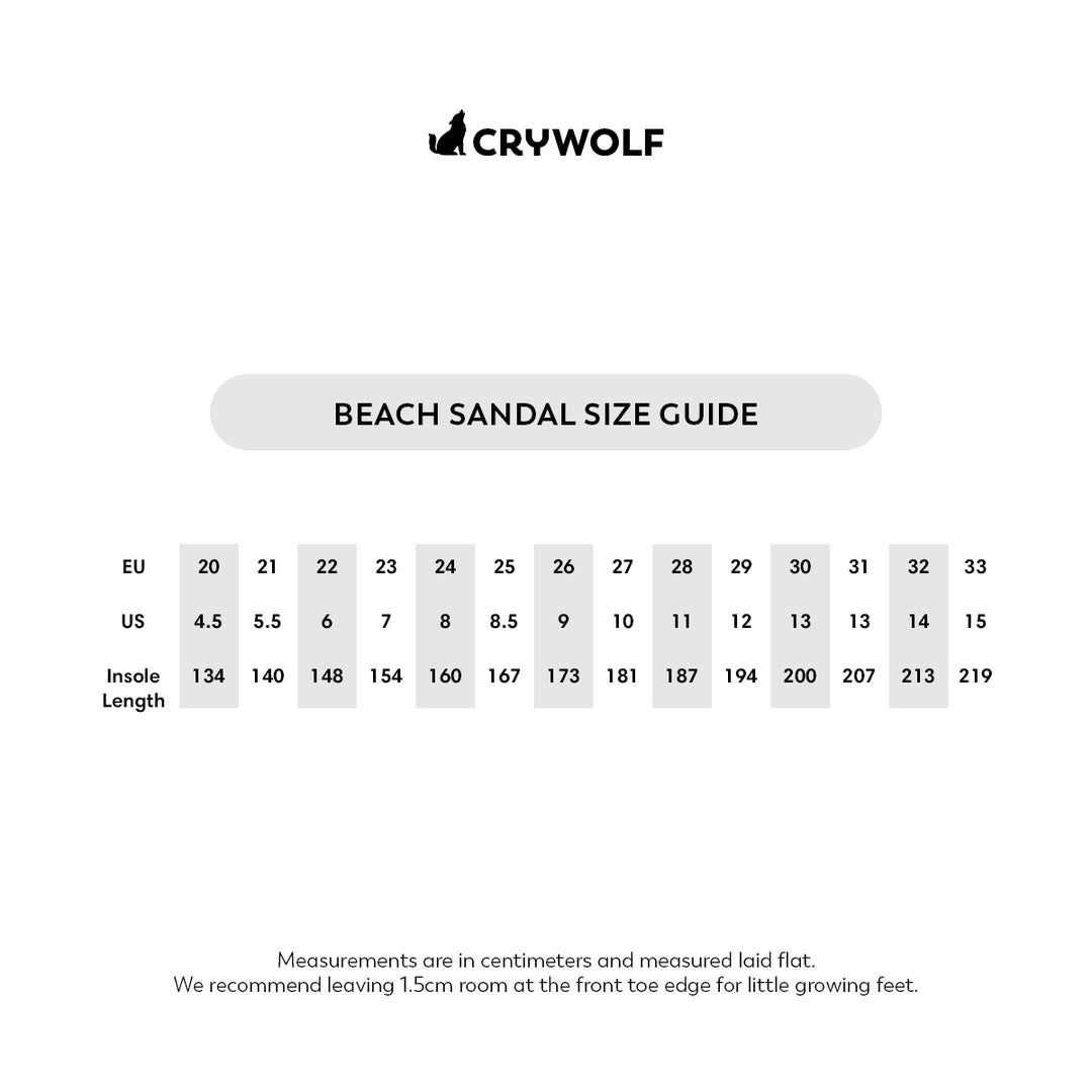Crywolf Beach Sandal - Natural