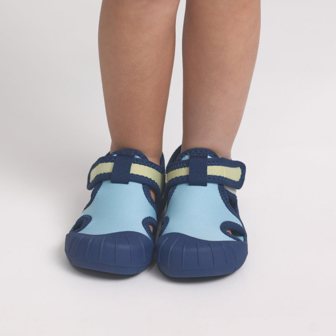 Crywolf Aqua Sandal - Ocean Colourblock