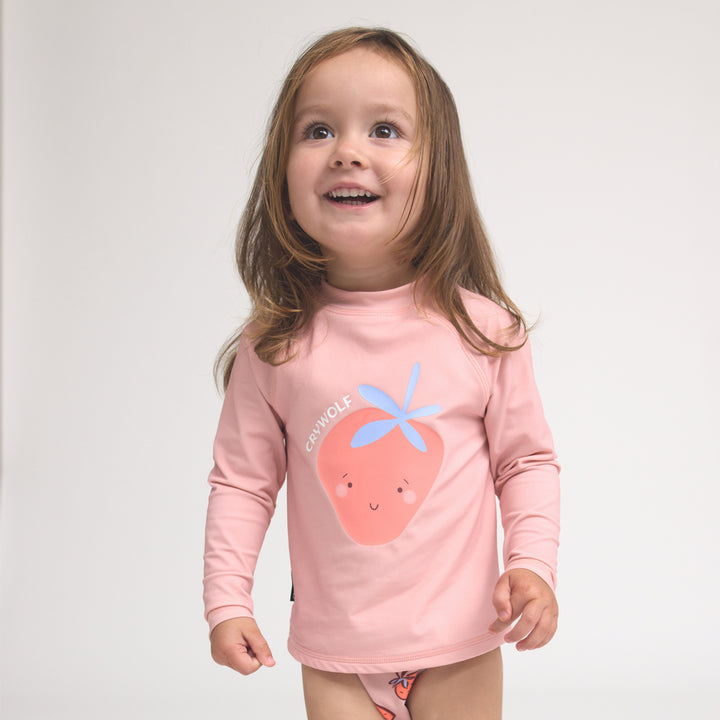Crywolf Baby Rash Vest - Summer Strawberry