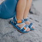 Beach Sandal - Navy Pop