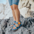 Beach Sandal - Navy Pop