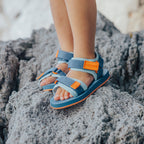 Beach Sandal - Navy Pop