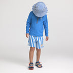 Board Short - Deep Ocean Stripe