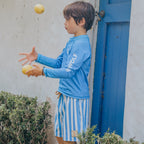 Board Short - Deep Ocean Stripe