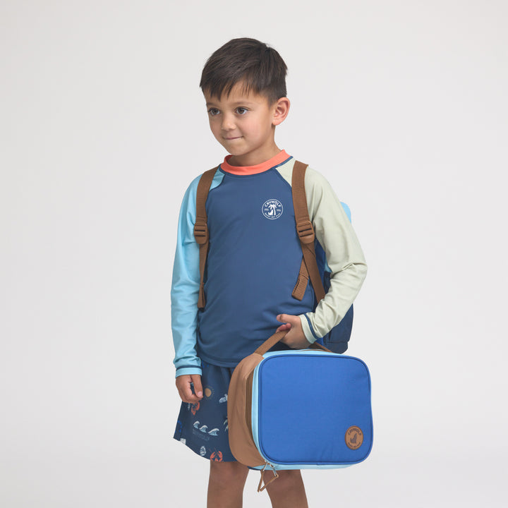 Crywolf Everyday Lunch Bag - Deep Sea Colourblock