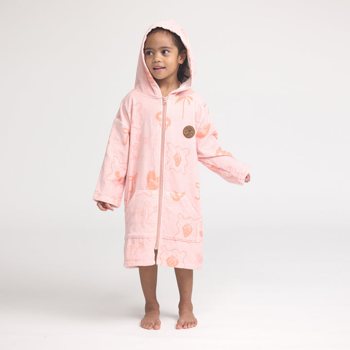 Crywolf Everywhere Zip-Up Towel - Pink