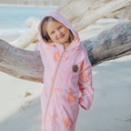 Everywhere Zip-Up Towel - Pink