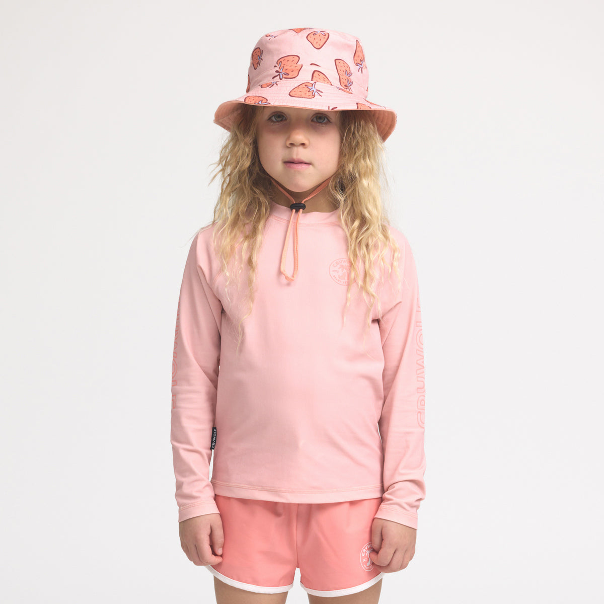 Long Sleeve Rash Vest - Pink
