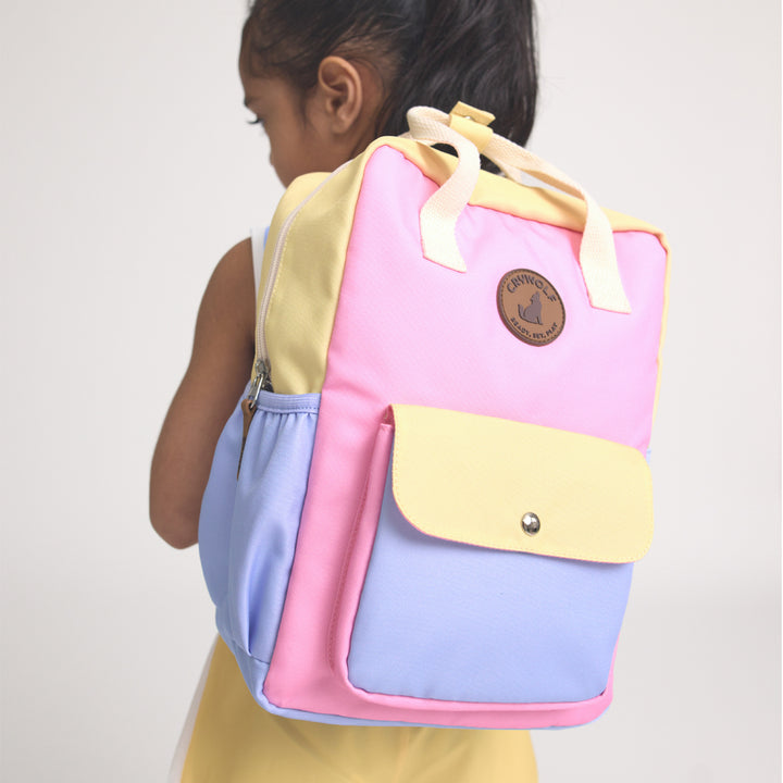 Crywolf Mini Backpack - Pop Colourblock