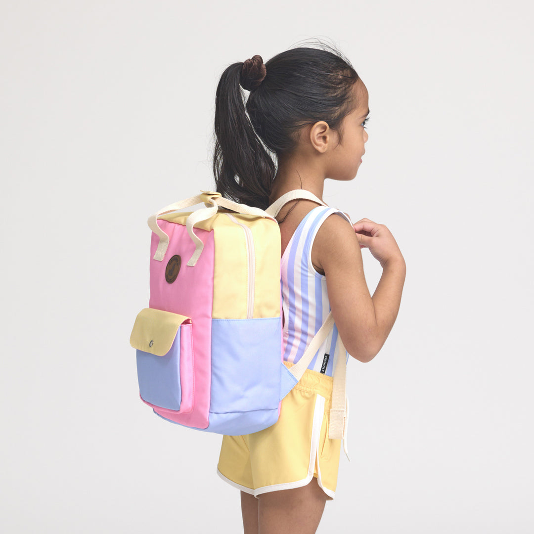 Crywolf Mini Backpack - Pop Colourblock