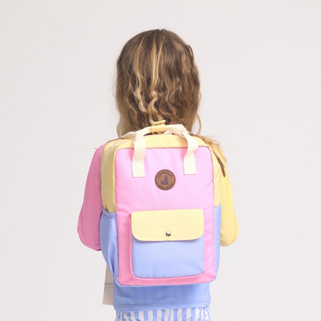 Crywolf Mini Backpack - Pop Colourblock
