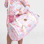 Packable Duffel Bag - Berry Garden