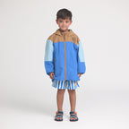 Packable Jacket - Ocean Colourblock