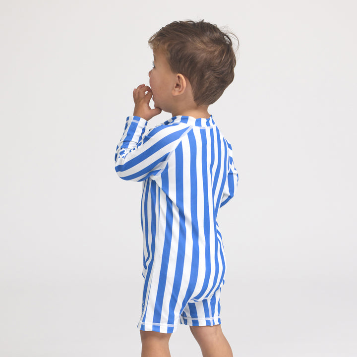 Crywolf Rash Suit - Deep Sea Stripe