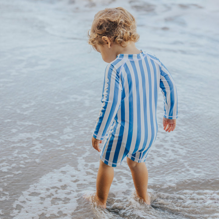Crywolf Rash Suit - Deep Sea Stripe