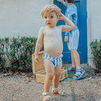Reusable Swim Nappy - Deep Sea Stripe