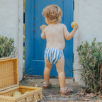 Reusable Swim Nappy - Deep Sea Stripe
