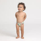 Reusable Swim Nappy - Lucky Days Sage