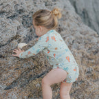 Reusable Swim Nappy - Lucky Days Sage