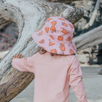 Reversible Bucket Hat - Strawberry Splash