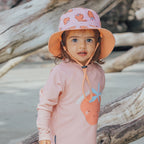 Reversible Bucket Hat - Strawberry Splash