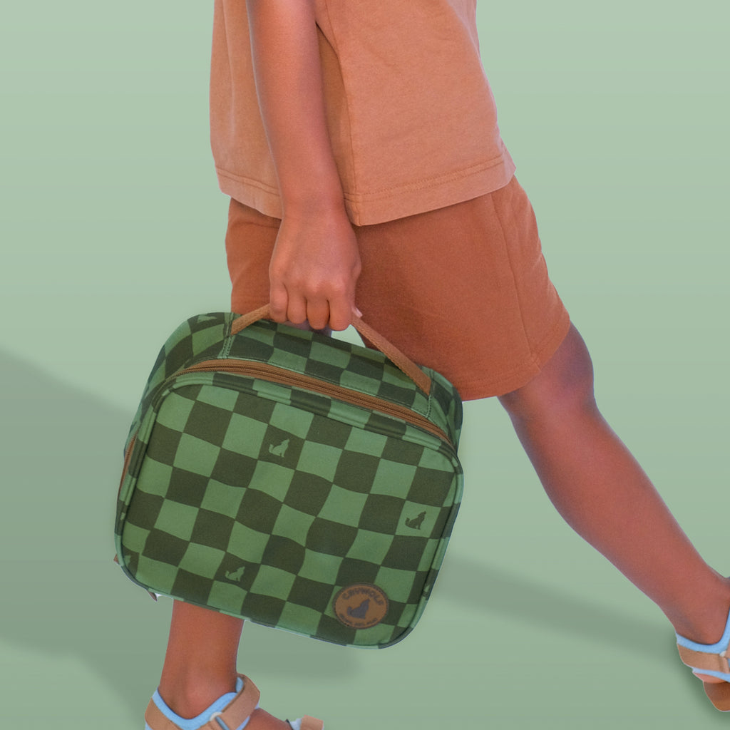 Everyday Lunch Bag Green Check