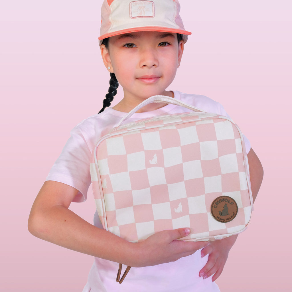 Everyday Lunch Bag Pink Check